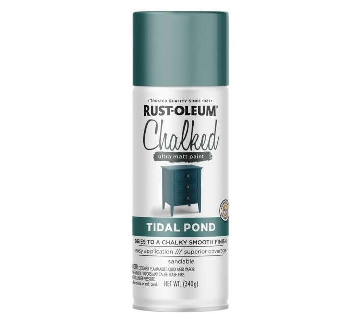 Rust-Oleum Spray Paint Chalked Ultra Matte - Tidal Pond (340g)