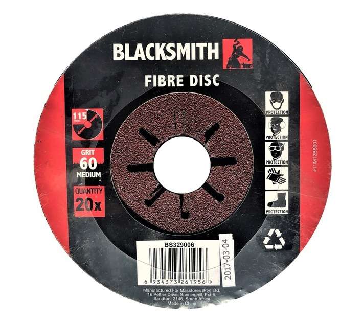 Blacksmith 60 Grit Flap Disc - Red/Black