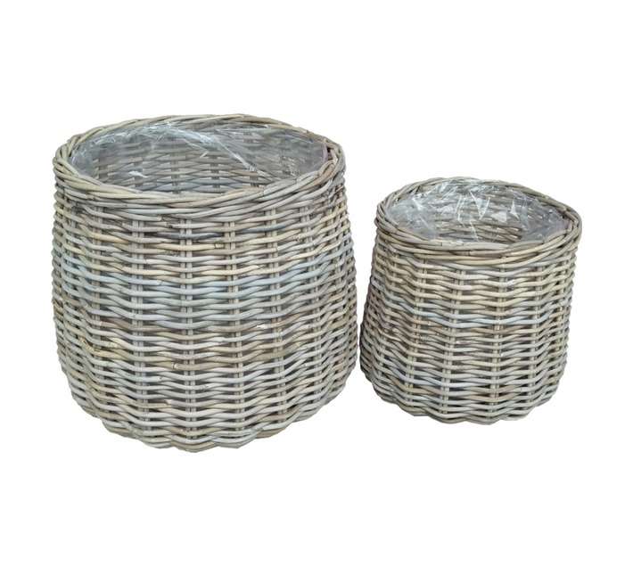 Kubu Bowl Planter with Lining (500 x 500 x 500mm)
