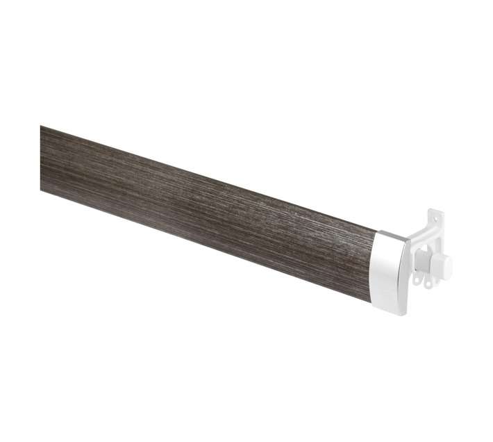 Finishing Touches Double Rod and Track - Slate (2500 x 64mm)