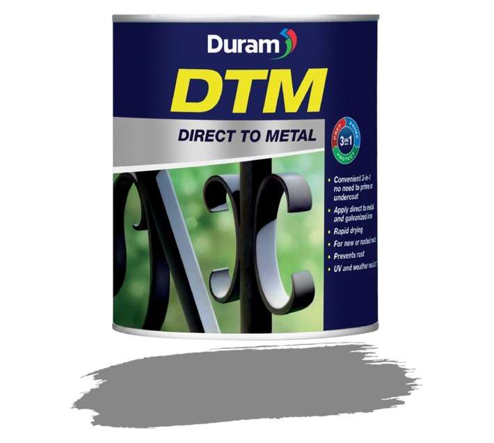 Duram DTM Hammered - Metallic Grey (1L)