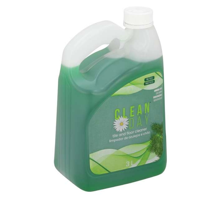 Clean Day Tile and Floor Fresh Pine Cleaner - Green (3L)