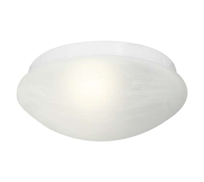 Eurolux C8A Round Bathroom Ceiling Light - White (60W)