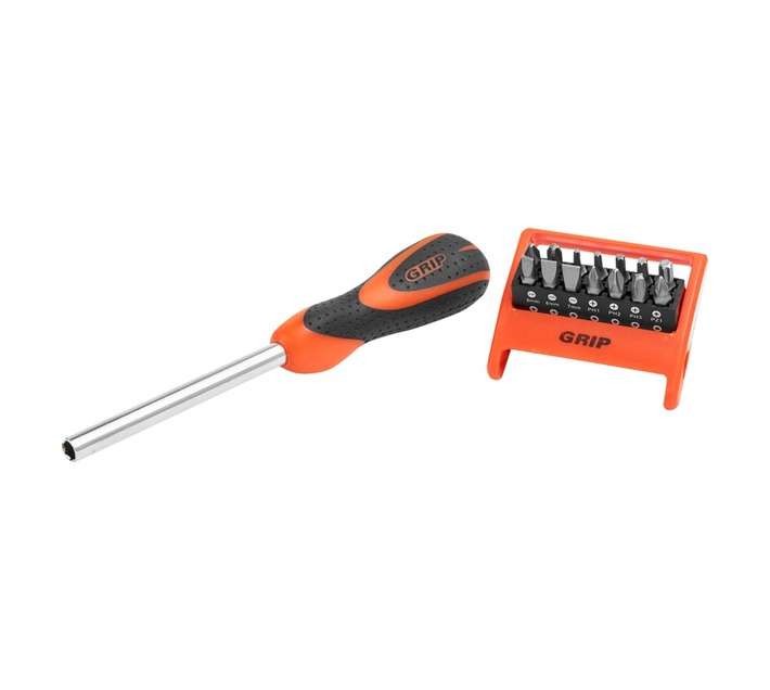 Grip GS7774 15 Piece Screwdriver and Bit Set