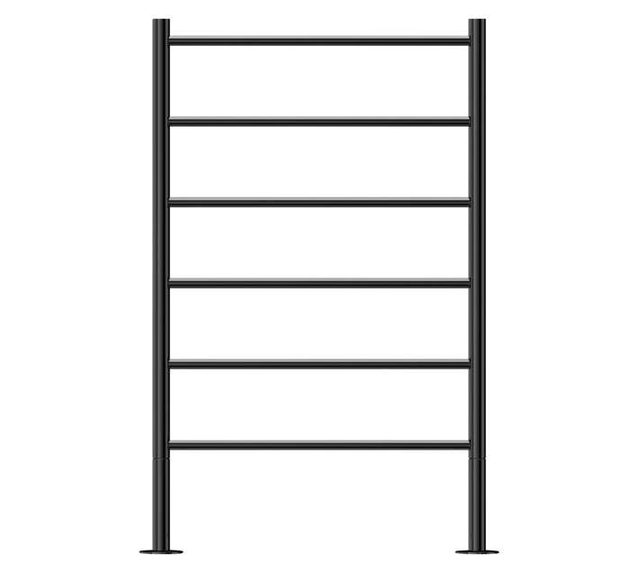 Jeeves ZAX0520G Tangent X Freestanding Towel Rail - Black (520 x 1000mm)