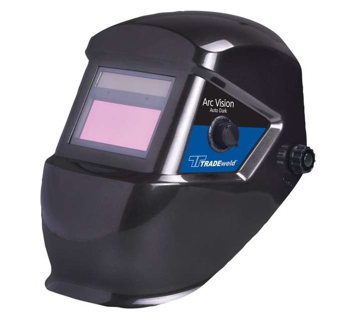 Tradeweld EWHEL0001 Auto Dark Fully Adjustable Welding Helmet - Black