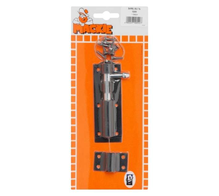 Mackie Barrel Bolt Straight (100mm)