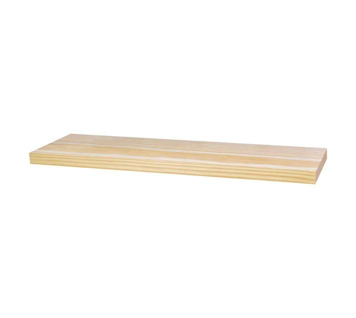FLOATING SHELF 595X195X30MM CLR