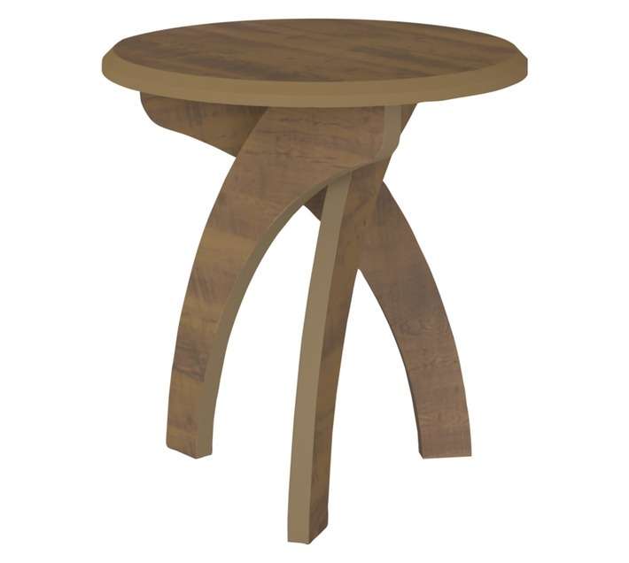Click Furniture Jade End Table - Pine (500 x 500 x 515mm)