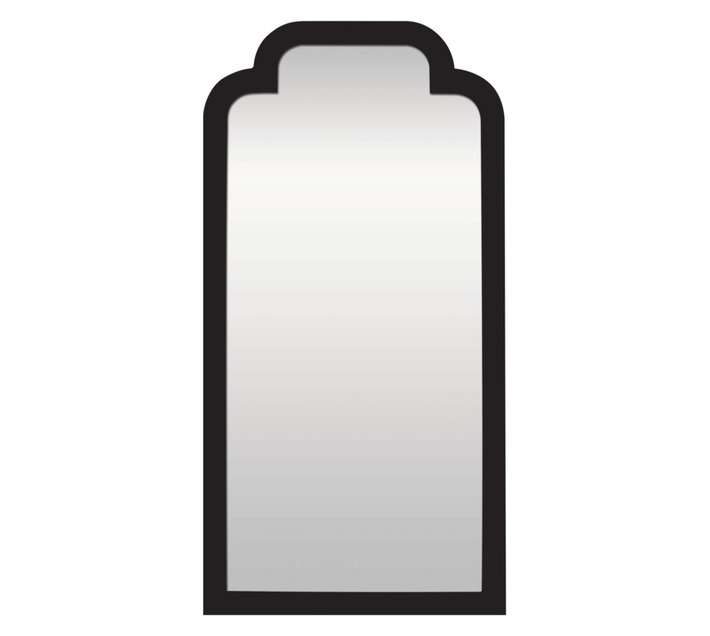 Design House Victorian Chic Mirror - Black (1200 x 600mm)