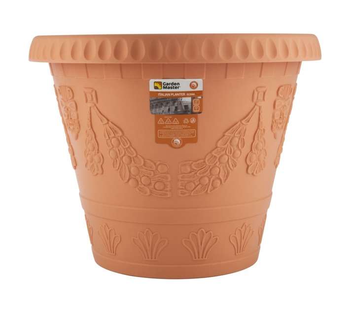 Garden Master Roma Italian Pot - Terracotta (400mm)