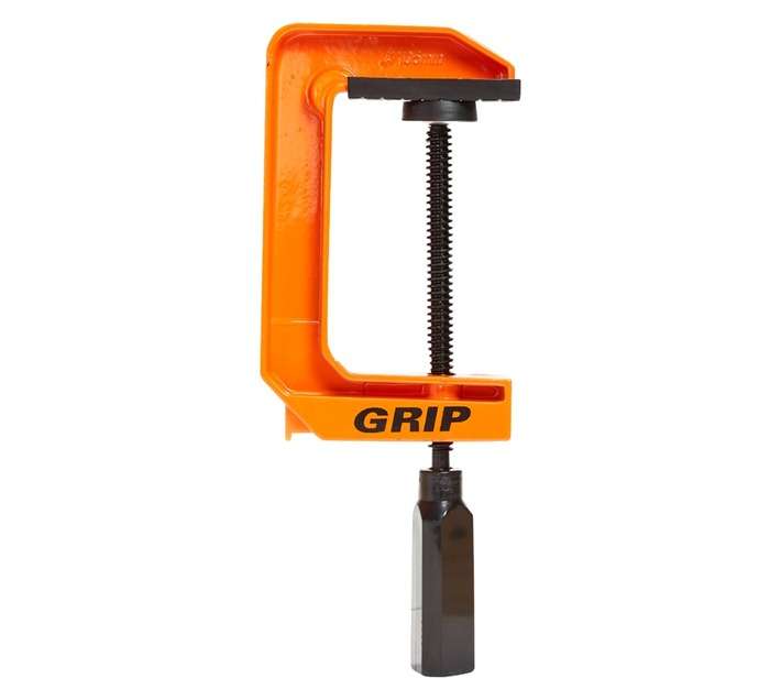 Grip GG0996 Aluminium G-Clamp - Orange/Black (100mm)