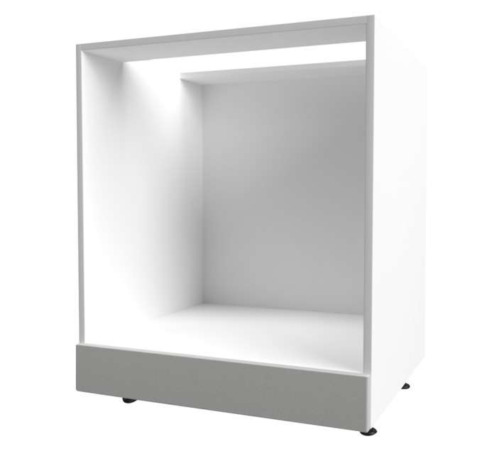 Home and Kitchen Base Unit Wrap Under Counter Oven Cabinet - Stone Grey (600mm)