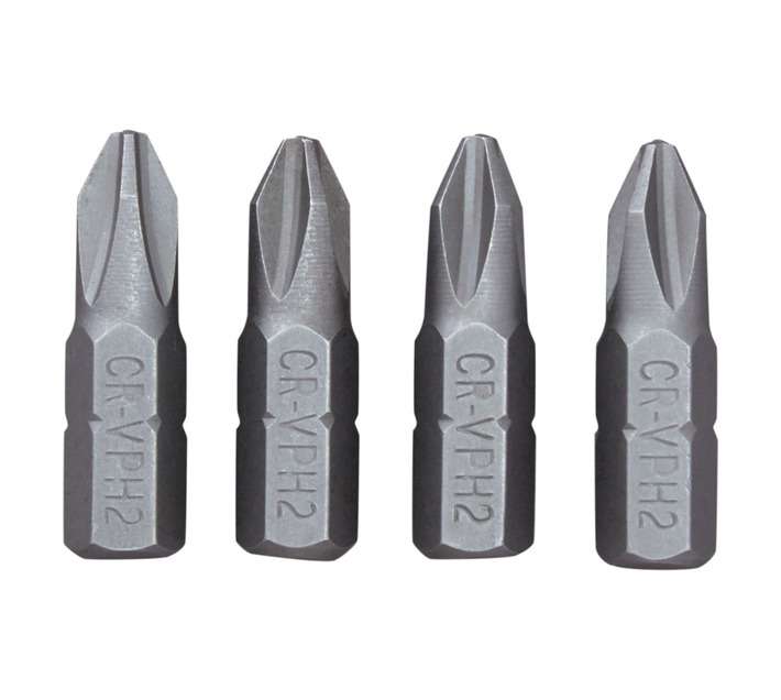 Eureka Size 2 Phillips Drill Bit (4 Piece)