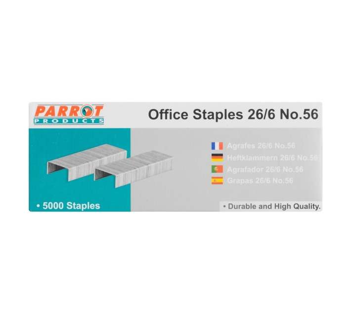 Parrot Products SS026/6-5 30 Page 5000 x 26/6 Staples