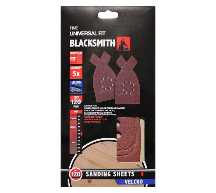 Blacksmith Multi Fitment Sand Sheets 120 Grit