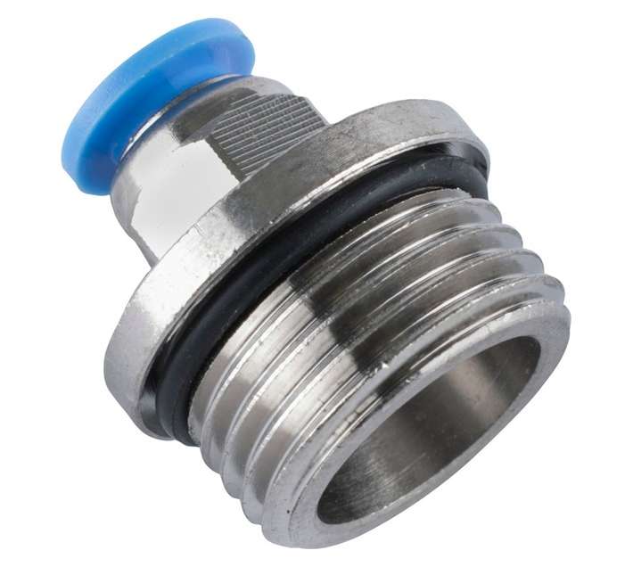 AirCraft 1/2 Inch Straight Stud with O-rings (6mm)