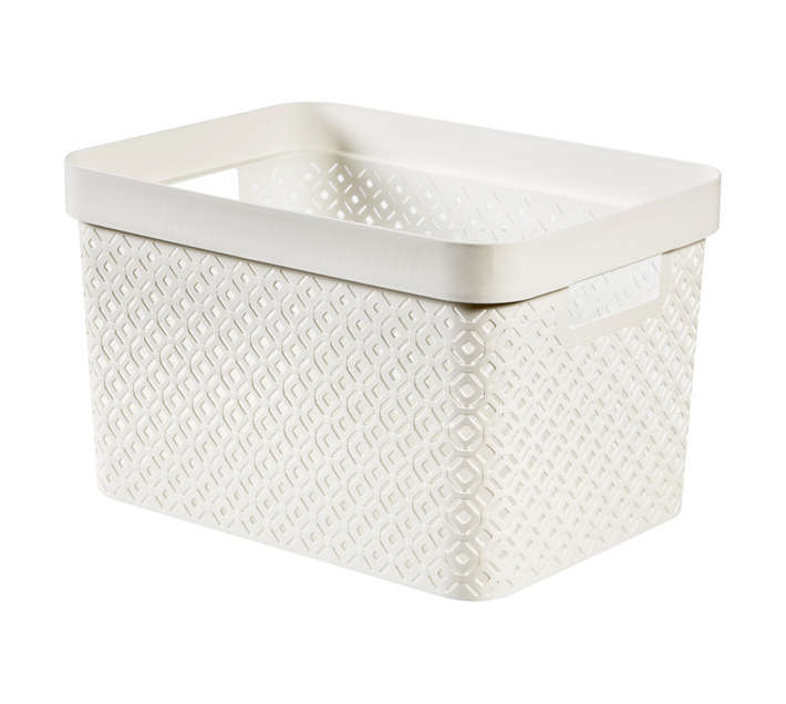 Curver by Keter Terrazzo 17L Basket - White (360 x 270 x 220mm)
