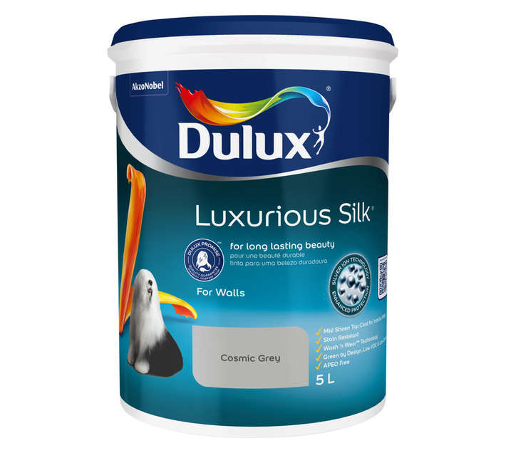 Dulux Luxurious Silk - Cosmic Grey (5L)