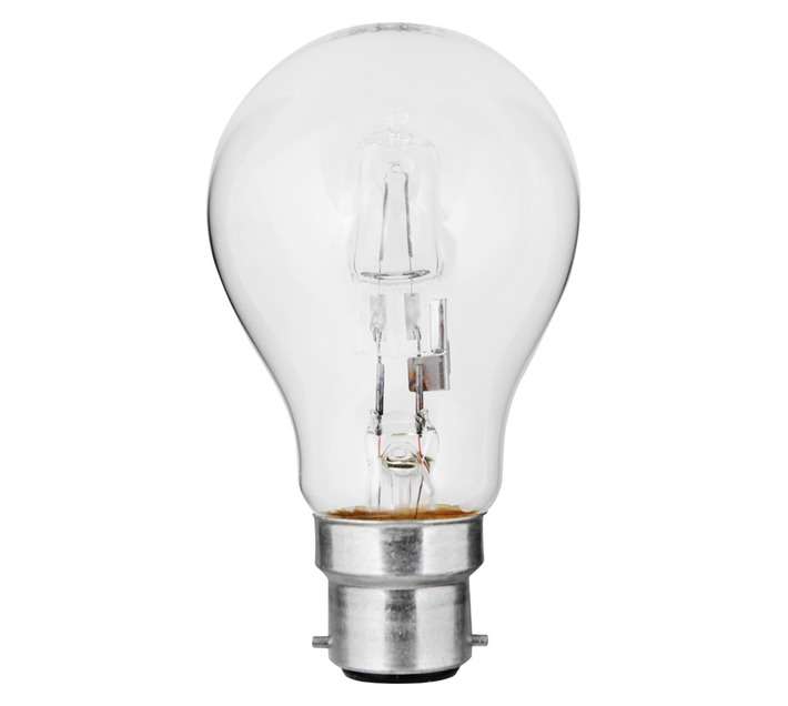 Eurolux B22 Halogen Clear Globe - Warm White(105w)