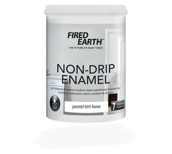 Fired Earth Non-Drip Enamel Water Base Clear Base (5L)
