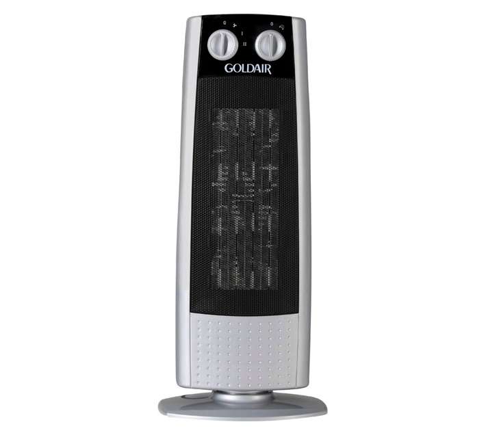 Goldair PTC Heater - Silver