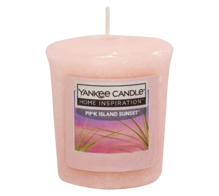 VOTIVE PINK ISLAND SUNSET 49G