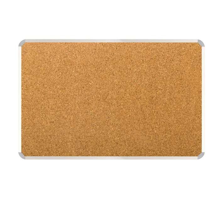 Parrot Products BD0776K Aluminium Frame Information Board - Cork (2400 x 1200mm)