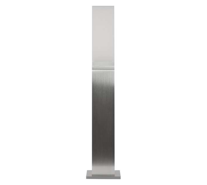Radiant Corbic Bollard Outdoor Light - Aluminium (60W)