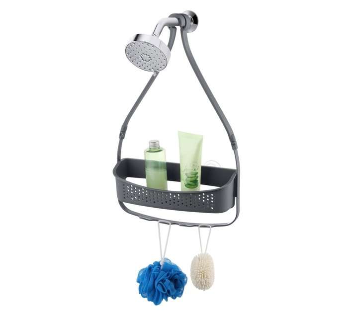 Bathroom Basics Shower Caddy - Grey