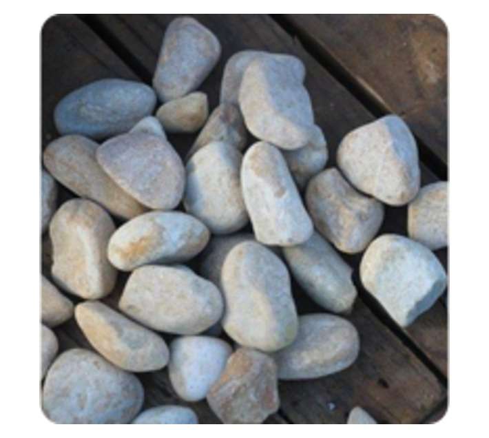 14DM Medium CP River Pebbles - White (20kg)