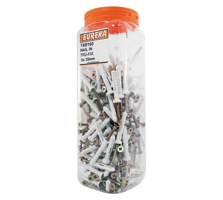 Eureka 5 x 35mm Nail In Tru-Fix (Q150)