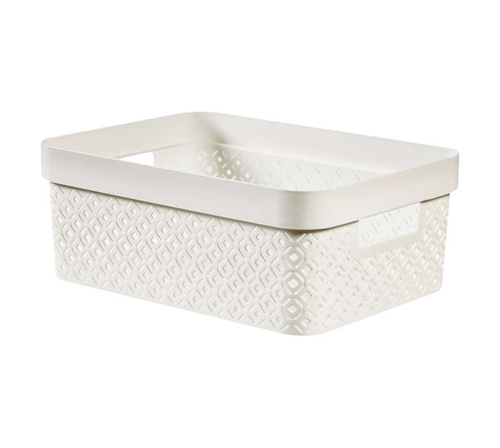 Curver by Keter Terrazzo 4.5L Basket - White (260 x 180 x 120mm)