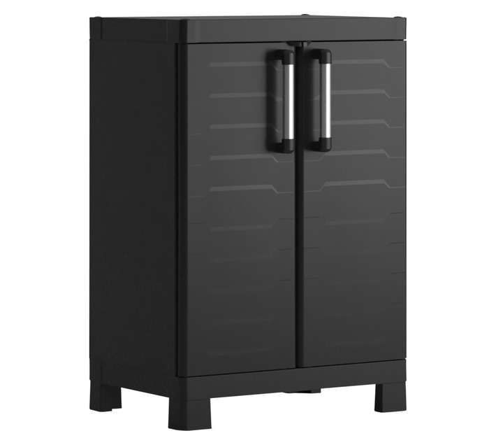 Keter Detroit Base Cabinet - Black (650 x 450 x 970mm)