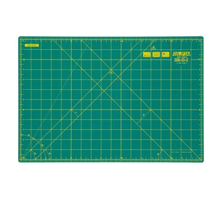 Olfa Metric and Imperial Rotary Cutting Mat (450 x 300mm)