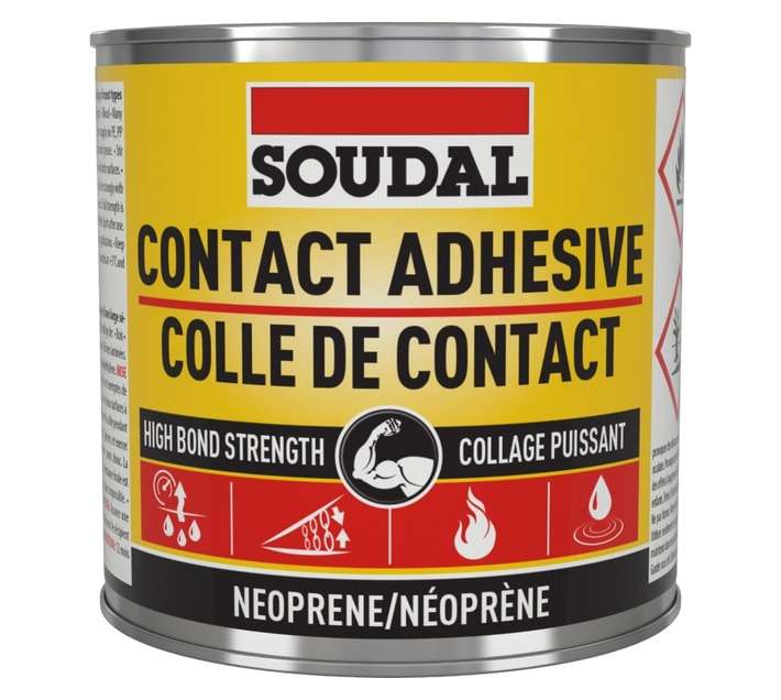 Soudal Contact Adhesive - Yellow (500ml)