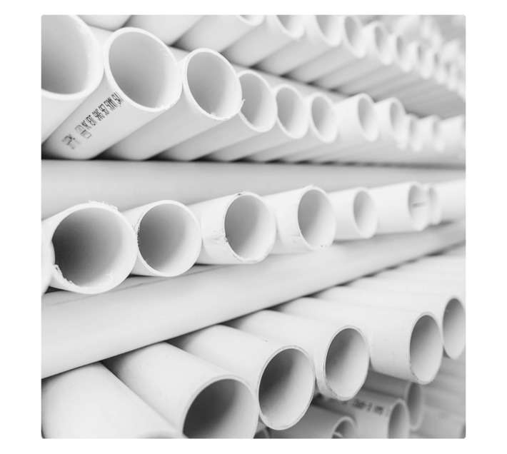 Marley Pipes PVC Pipe - White (50 x 6000mm)