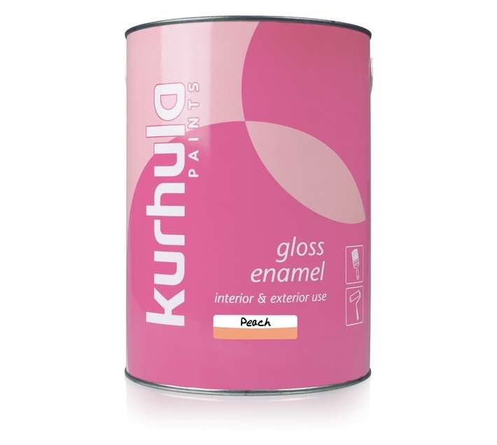 Kurhula Gloss Enamel Paint - Peach (5L)