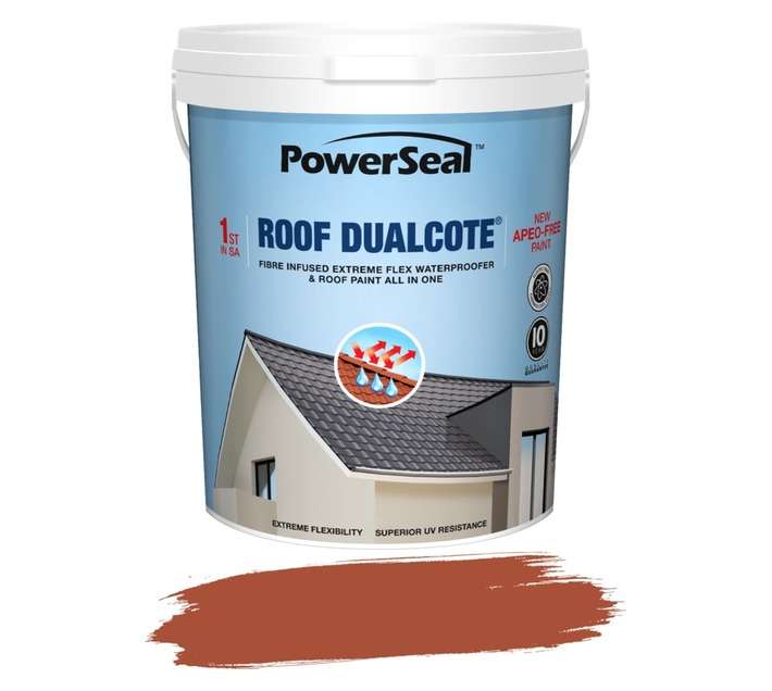 Powerseal Roof Dualcote - Terracotta (20L)