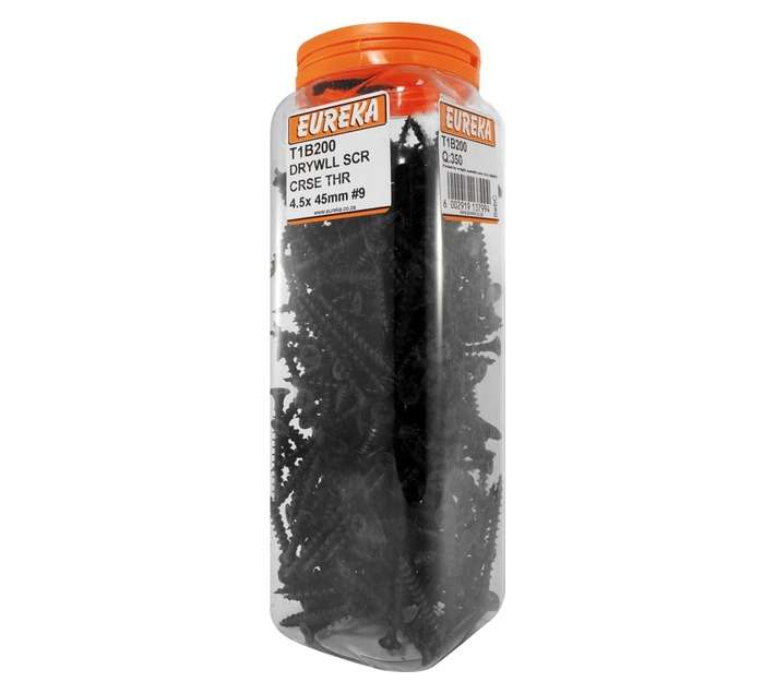Eureka 350 x Coarse Drywall Screws (4.5 x 45mm)