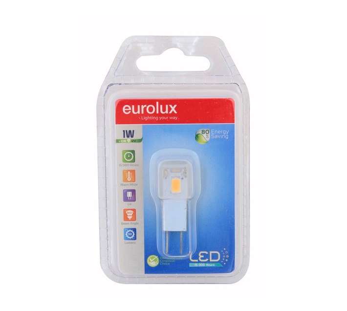 Eurolux G948WW Bi-Pin LED - Warm White (1w)