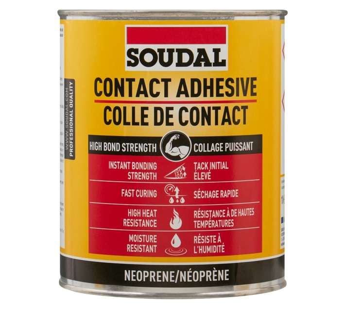 Soudal Contact Adhesive - Yellow (1L)
