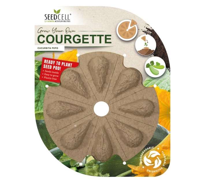 Seedcell Courgette Seed Pods (8 Pack)