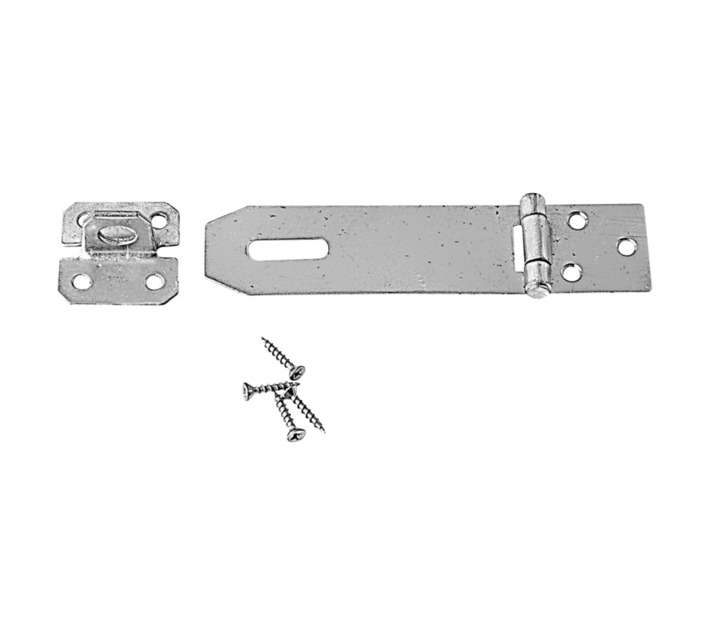 Mackie Hasp and Staple - Electrogalvanised (75mm)