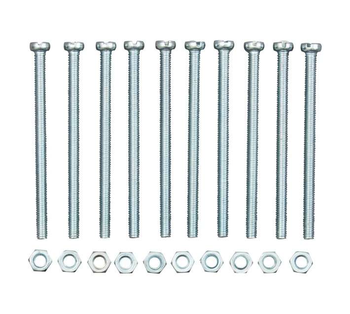 Eureka 4 x 60mm Machine Screw and Nut Cheesehead (10 Pack)