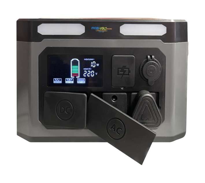 Power4Less Mobivolt Micro UPS - Grey/Black (2000W)