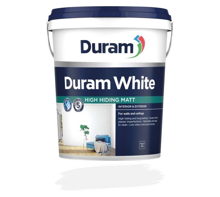 Duram High Hiding - White (20L)