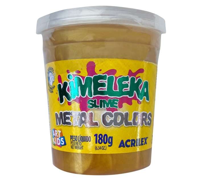 Acrilex Kimeleka Metallic Slime - Gold (180g)
