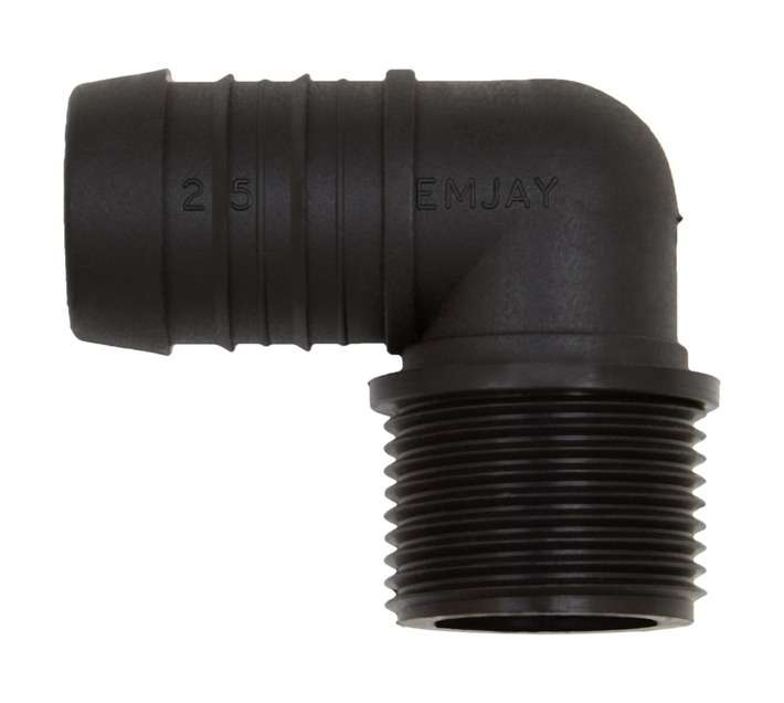Emjay Insert Nylon Male Elbow (1 x 25mm)