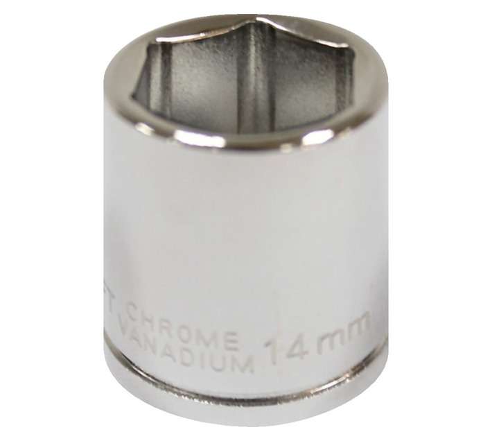 Mastercraft Â¼" Drive 6 Point Socket (14mm)